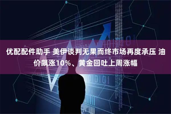 优配配件助手 美伊谈判无果而终市场再度承压 油价飙涨10%、黄金回吐上周涨幅