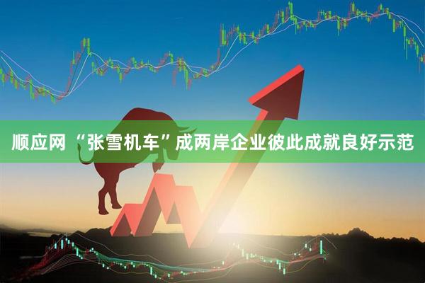 顺应网 “张雪机车”成两岸企业彼此成就良好示范